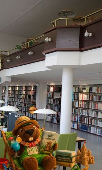 Summer closing in the library